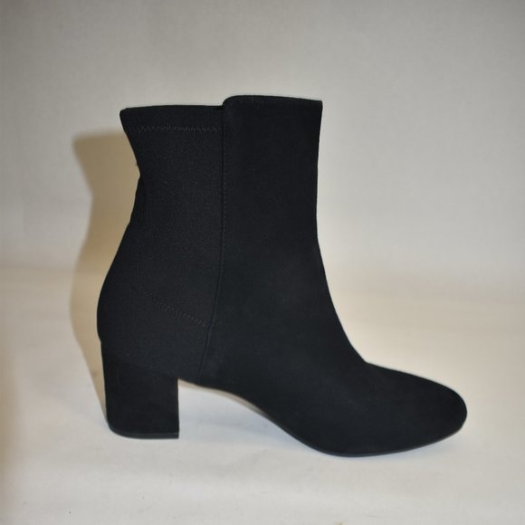 STUART WEITZMAN Marysol Suede and Neoprene Ankle Boots Size 8.5 - Picture 6 of 10